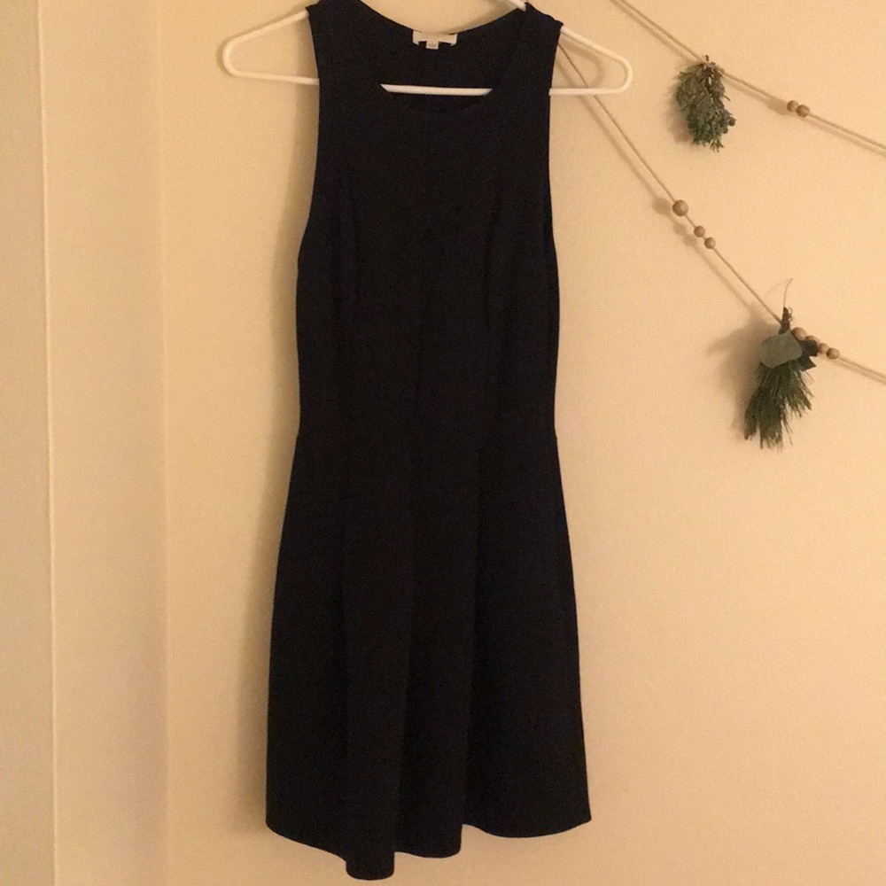 Professional black dress